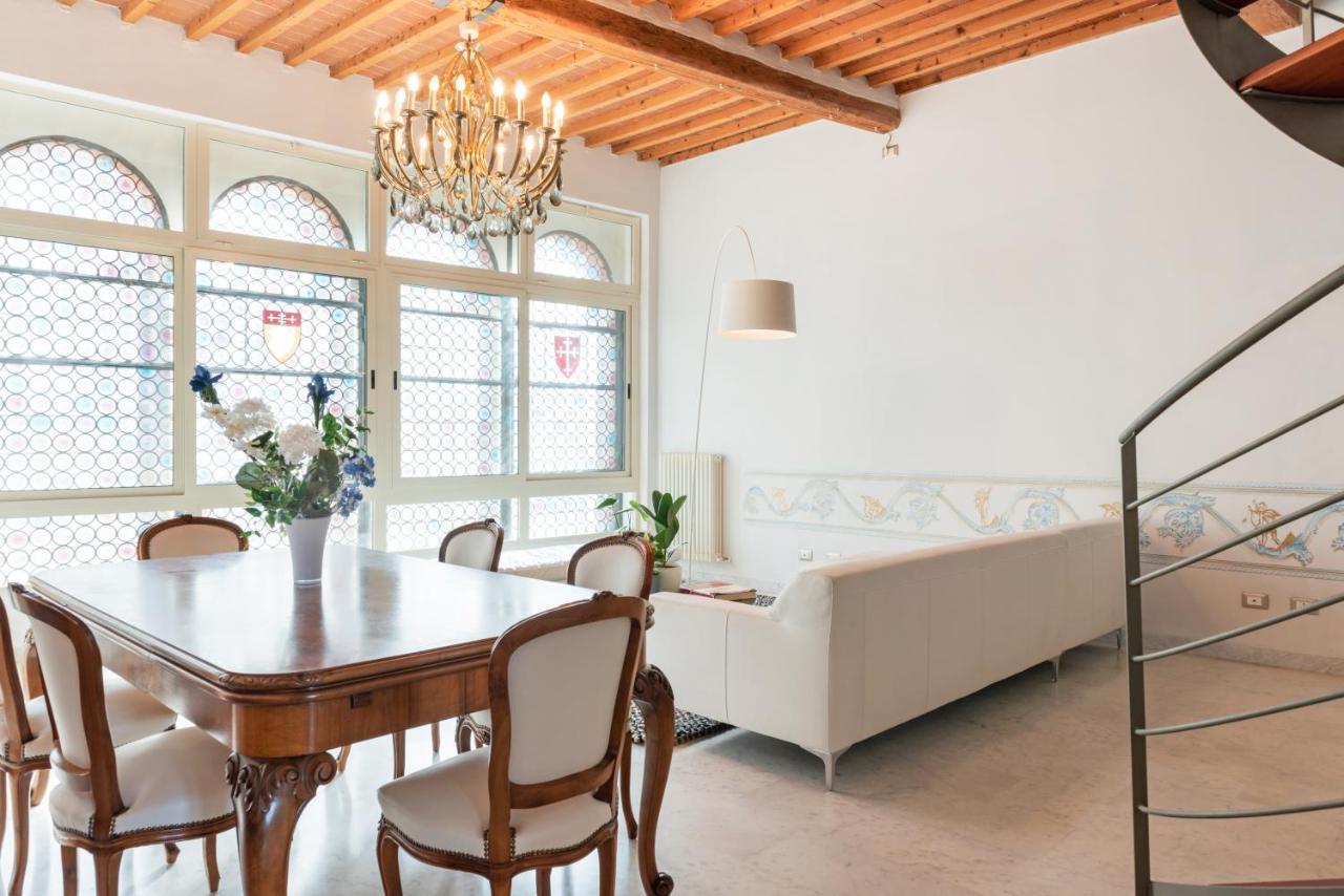 Exclusive Corso Italia Penthouse Apartment Pisa Bagian luar foto